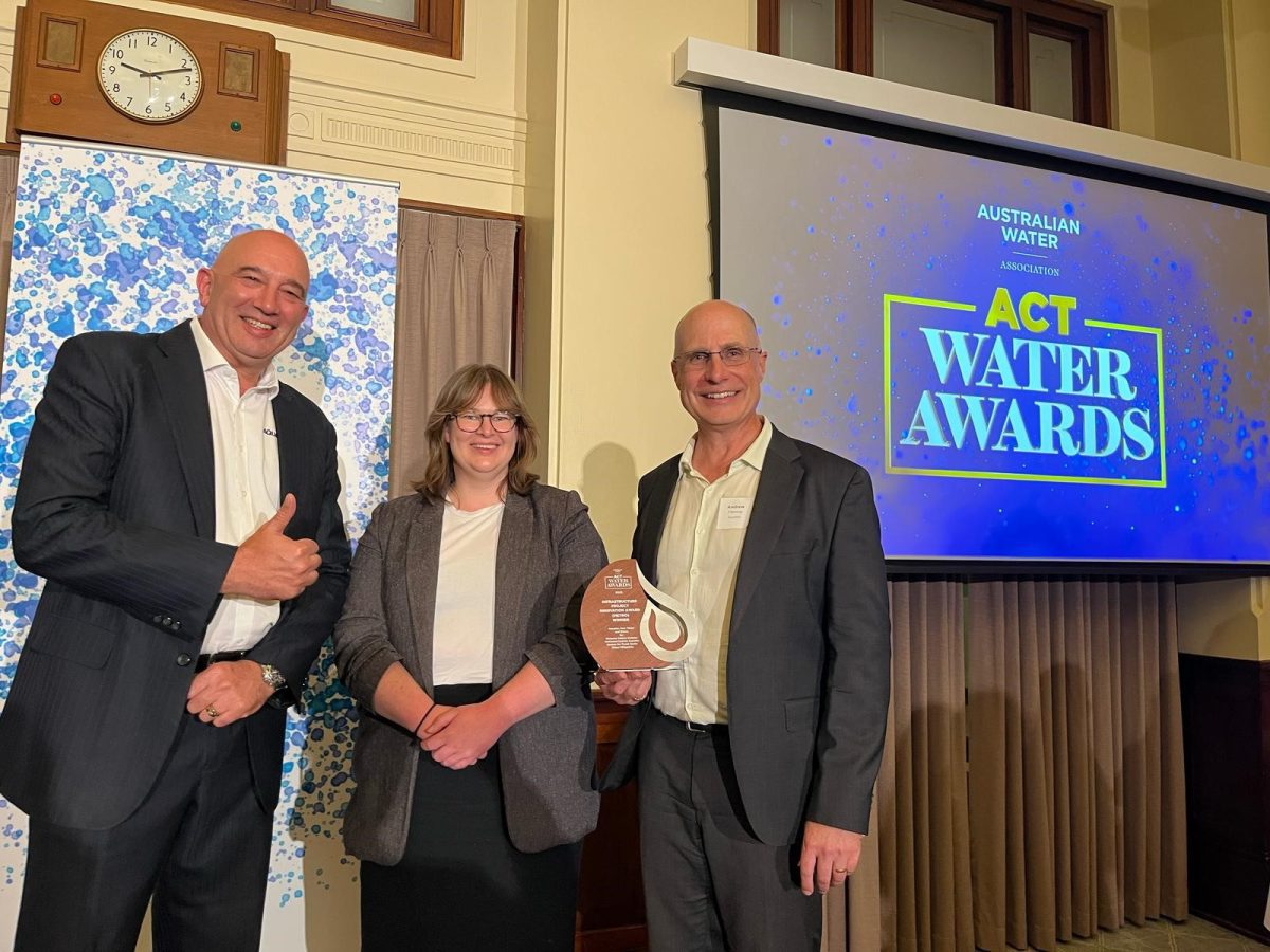 Revolutionising Odour Management: Icon Water and Aquatec awarded for Innovative Activated Carbon Unit Design